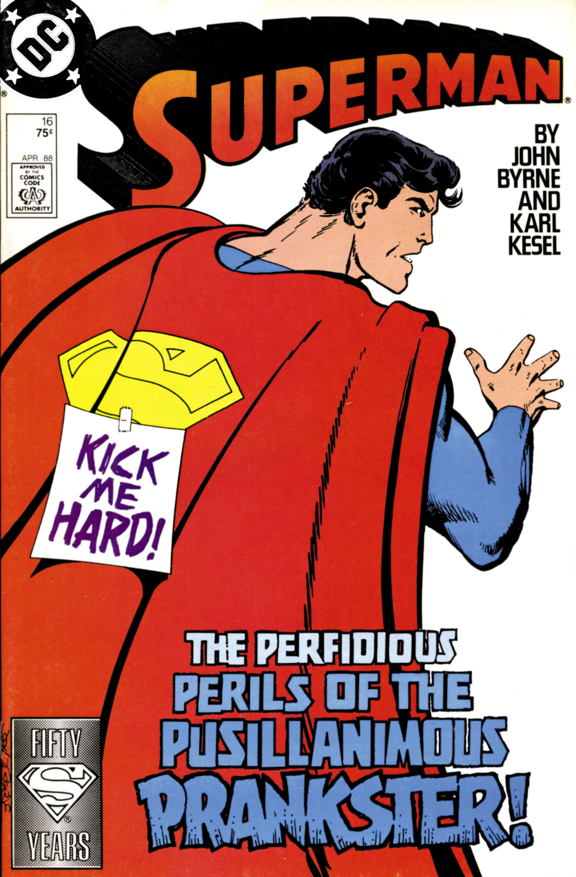 Superman #16 (DC, 1988 — Cover A) cover